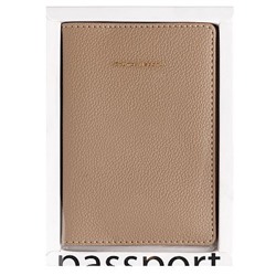 Обложка для паспорта бежевый,кожзам 3-619/09 Bruno Visconti