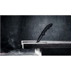 Нож туристический складной 16см, нерж.сталь