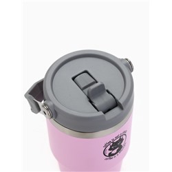 Термостакан с ручкой Coffee, 600 мл, розовый