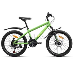 Велосипед 22" Rocket Aries 2.0 , цвет зеленый, размер 13"