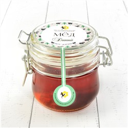 Мёд дикий с бугельным замком 250 гр