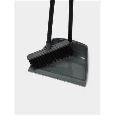 Щётка для пола с совком Etna, серый