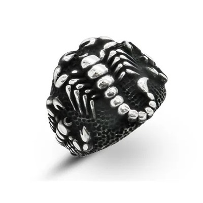 Мужское кольцо из серебра без вставки, ТМК-32