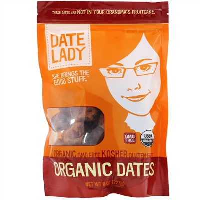 Date Lady, Органические финики, 227 г (8 унций)