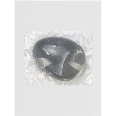 Расчёска массажная, 9×7 см, серая