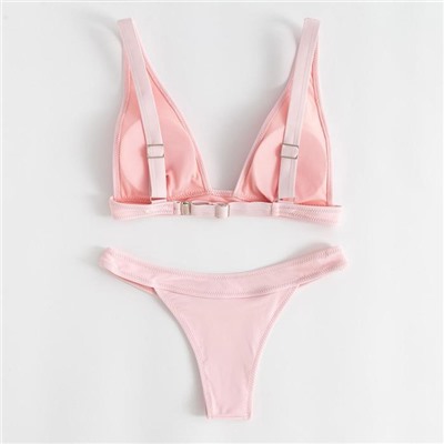 Купальник женский раздельный MINAKU «Fruity girl», размер 50, цвет жемчужный