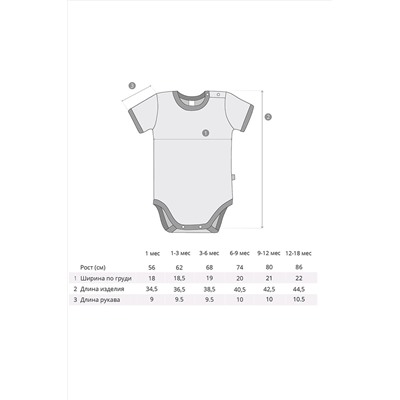 Боди BOSSA NOVA, 809299