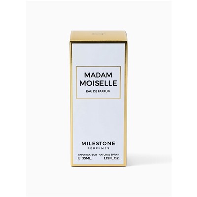 Парфюмерная вода женская Milestone MADAM MOISELLE, 35 мл (мотив Coco Mademoiselle Chanel)