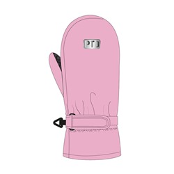 Варежки текстильные для девочек