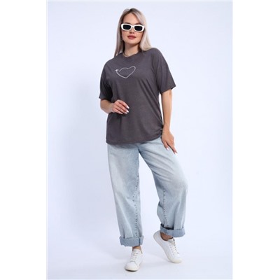 Футболка женская ФЖ0062А (Антрацитовый)