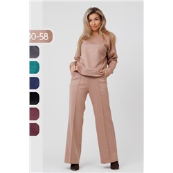 Костюм замшевый брючный 43043