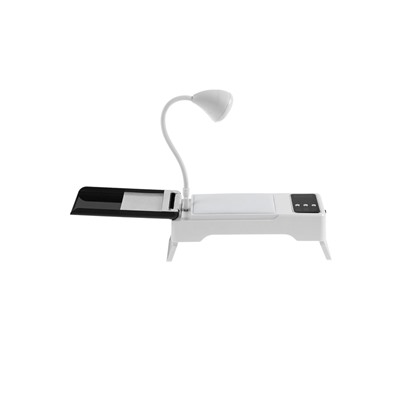 Лампа для маникюра, LED, 24 диода, 72 Вт, USB, складная, с дисплеем, белая