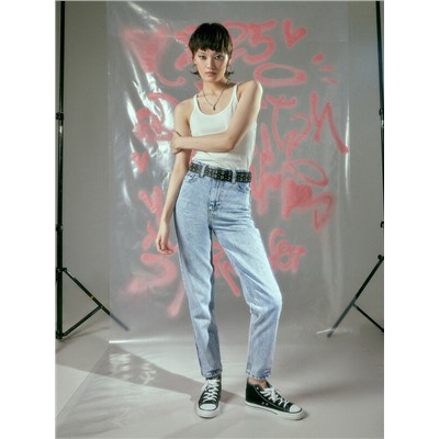 БРЮКИ ЖЕНСКИЕ ДЖИНСОВЫЕ 2025-1DTW402-1