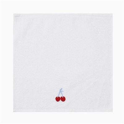 Салфетки махровые «Этель» Cherry, 3 шт., 30×30 см, хлопок 100%