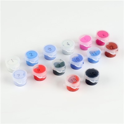 Картина по номерам на холсте с подрамником «Щенок хаски», 30×20 см