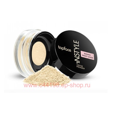 Topface Пудра рассыпчатая для лица Loose Powder тон 104 Banana 12гр PT255
