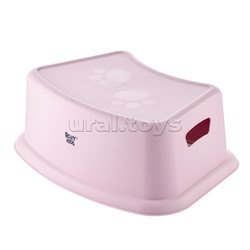 Ступенька-подставка розовая