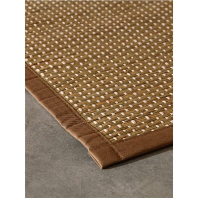 Коврик плетёный из сиграса, 60×40×0.7 см