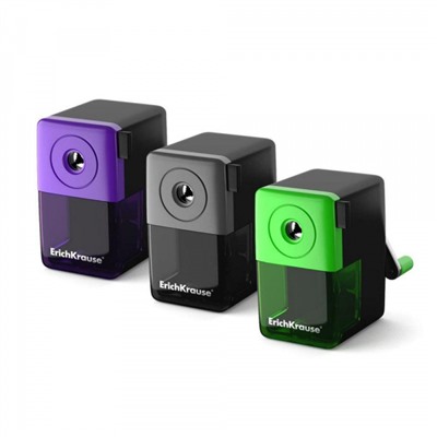 Точилка механическая с контейнером 6798 ассорти ErichKrause