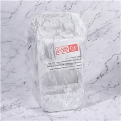 Органайзер для хранения косметики, 3 секции, 16.2×13.5×33.5 см, белый, прозрачный