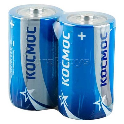 Батарейки солевые Космос R20 SR2