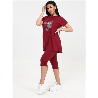 Костюм "Эпюр" (Бордовый)