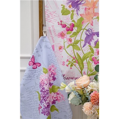 Натали Полотенце Набор полотенец Цветы и письма