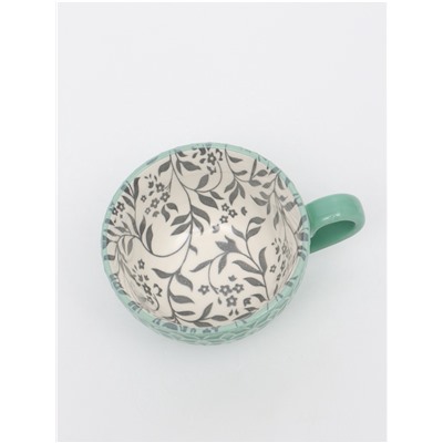 Кружка керамическая «Листья», 290 мл