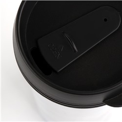 Термостакан детский, с вставкой из алмазной мозаики «Котик», 450 мл