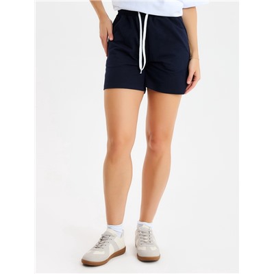 Шорты женские, темно-синие, размер 48