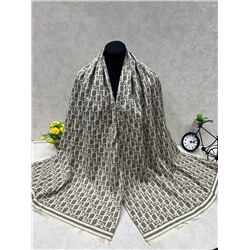 Тёплый палантин из кашемира, мультицвет