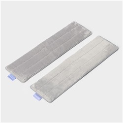 Насадки для плоской швабры Future Alp 4 clean system, 2 шт., 40.5×11.5 см