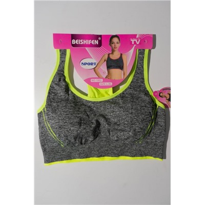 1802 топ спортивный женский (Салатовый)