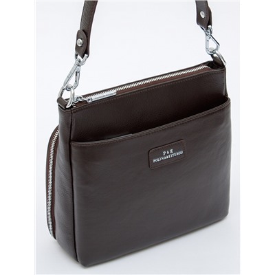 Сумка 2378Y chocolate Polina&Eiterou