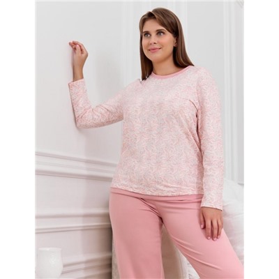 Пижама Жаккард-1 (Розовый)