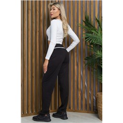 Брюки Два в одном (черно-белые) Б13346-15М