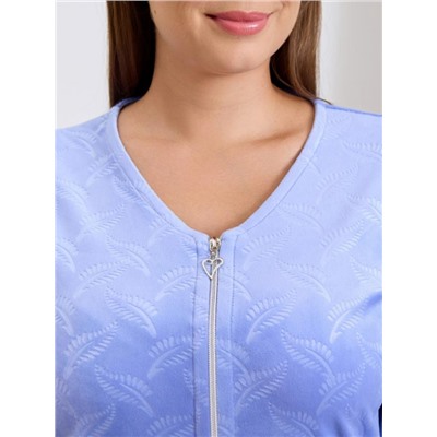 Халат Бархат (Пыльно-голубой)