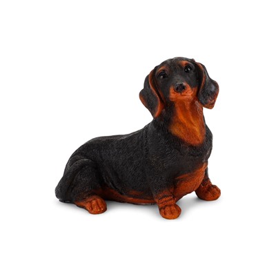 Садовая фигура из полистоуна «Собака такса», 20×20×12 см