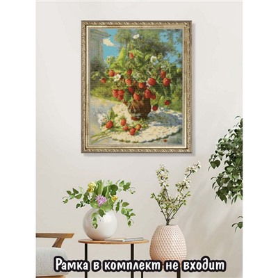 УЦЕНКА Алмазная мозаика «Аромат лета» 50×40, 45 цветов