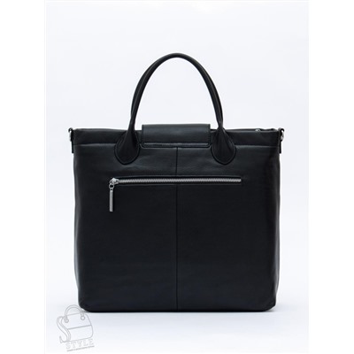 Сумка женская кожаная 1006LP black  Polina&Eiterou