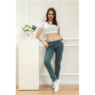 JBG-010 женские брюки (Зеленый)