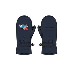 Варежки текстильные для мальчиков