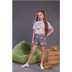 Пижама с шортами Картошка фри арт. ПД-019-046 НАТАЛИ, 876159