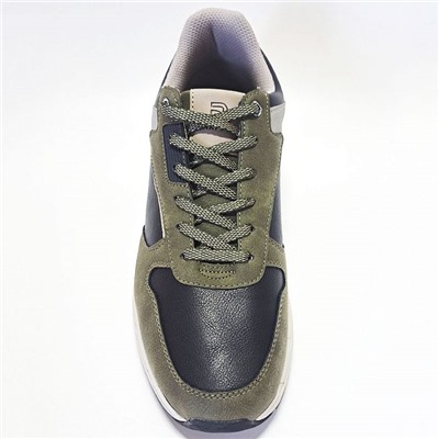F0233 черн/хаки Кроссовки мужские (40-45)/8