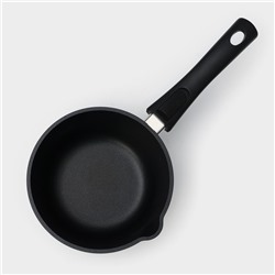 Набор посуды KUKMARA «Традиция №1», 3 предмета, антипригарное покрытие, чёрный