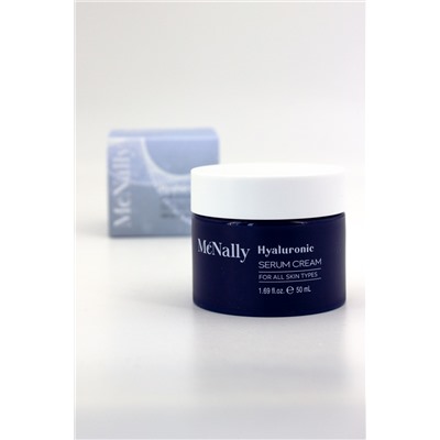 MCNALLY - КРЕМ ДЛЯ ЛИЦА С ГИАЛУРОНОВОЙ КИСЛОТОЙ HYALURONIC SERUM CREAM, 50 МЛ
