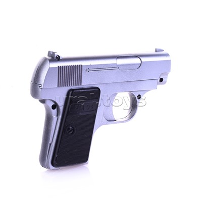 Пистолет пневматический металл (19,5*15*4см ) в коробке