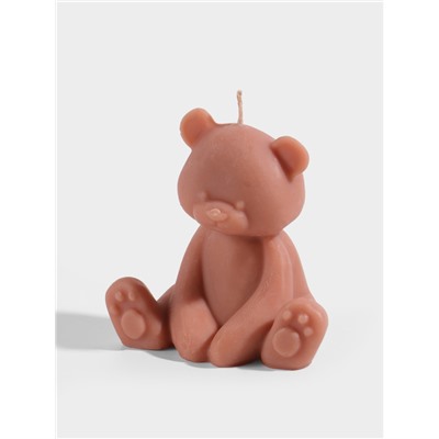 Свеча «Плюшевый Мишка», 6×6×9 см, соевый воск, МИКС