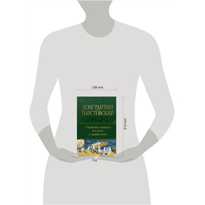 435716 Эксмо Константин Паустовский "Повесть о жизни. Все книги в одном томе"