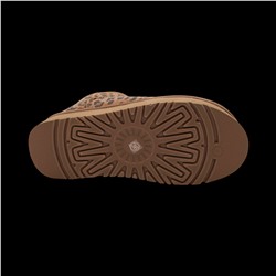 Угги из натуральной кожи UN002-11 коричневые